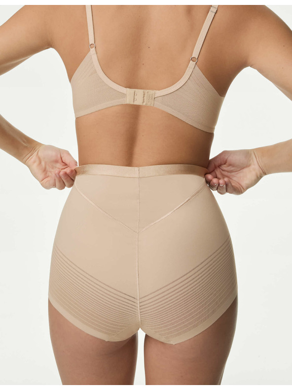 Marks & Spencer Bézs színű női Body Define™ feszesítő alsónadrág Marks & Spencer