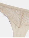 Marks & Spencer Body Soft™ tanga csipkével, 3 darabos szett Marks & Spencer bézs színű