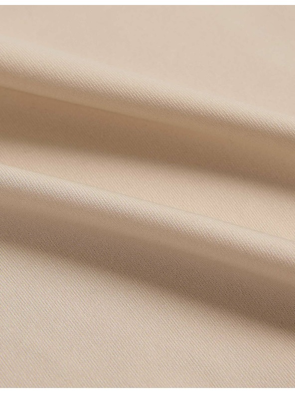 Marks & Spencer Varrásmentesen szegett rövidnadrág magas derékkal, 3 db csomag Marks & Spencer bézs