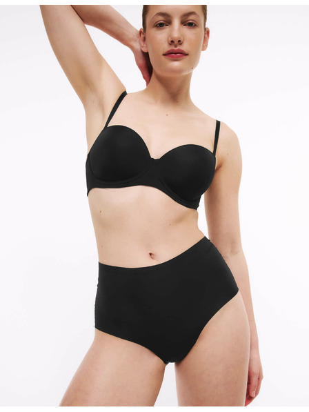 Marks & Spencer Varrásmentesen szegett rövidnadrág magas derékkal, 3 db csomag Marks & Spencer fekete