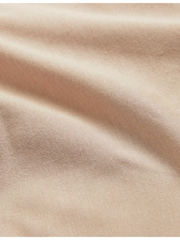 Marks & Spencer Modal rövidnadrág alacsony derékkal és Flexifit™ technológiával, 3 db Marks & Spencer bézs