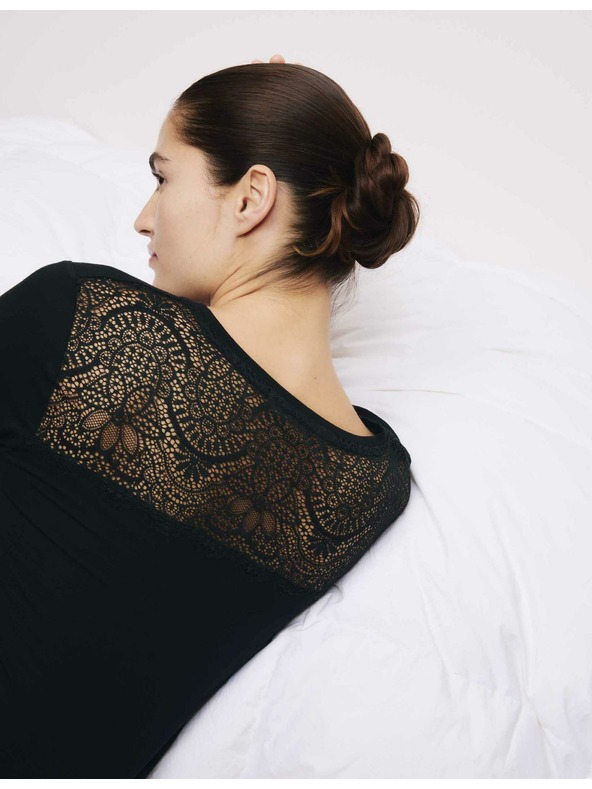 Marks & Spencer Csipkés hálóing Marks & Spencer fekete