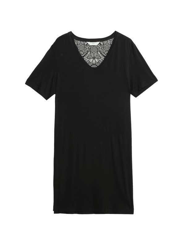 Marks & Spencer Csipkés hálóing Marks & Spencer fekete