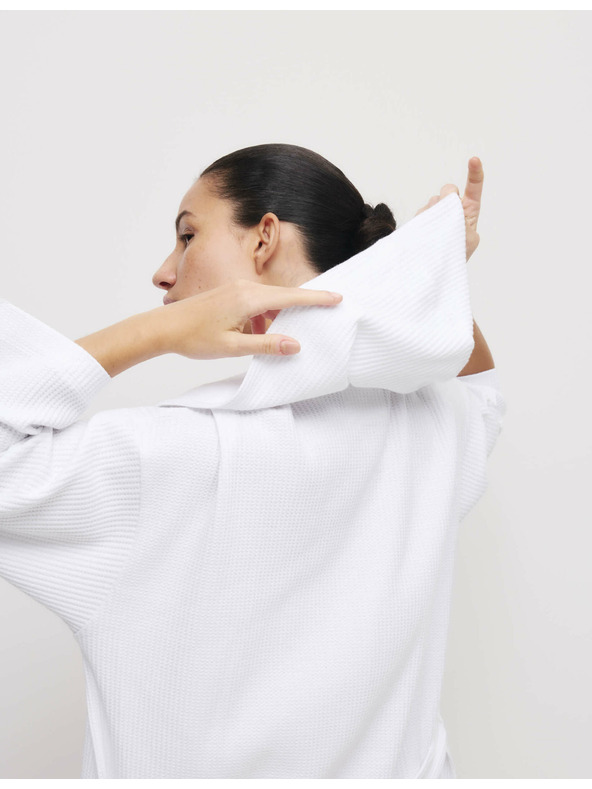 Marks & Spencer Kényelmes jersey anyagú fürdőköpeny waffle mintázattal Marks & Spencer