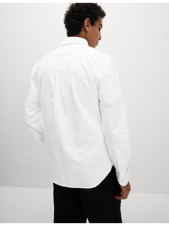 Marks & Spencer Keskeny szabású Oxford ing tiszta pamutból Marks & Spencer fehér