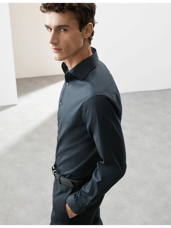 Marks & Spencer Marks & Spencer slim fit ing sötétkék