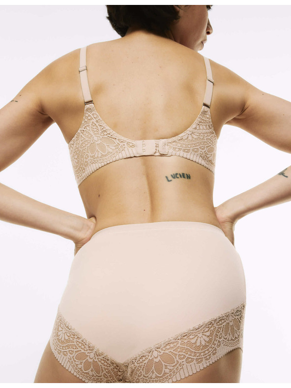 Marks & Spencer Body Soft™ derekú alsónadrág, 3 db-os csomag Marks & Spencer bézs