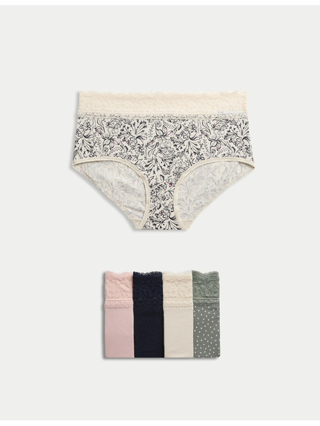 Marks & Spencer Magas derekú rövidnadrág 5 db Marks & Spencer zöld