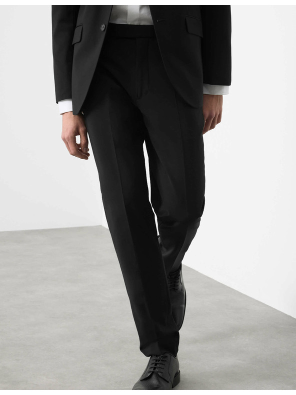 Marks & Spencer Enyhén szűkített nadrág, gyapjúkeverék Marks & Spencer