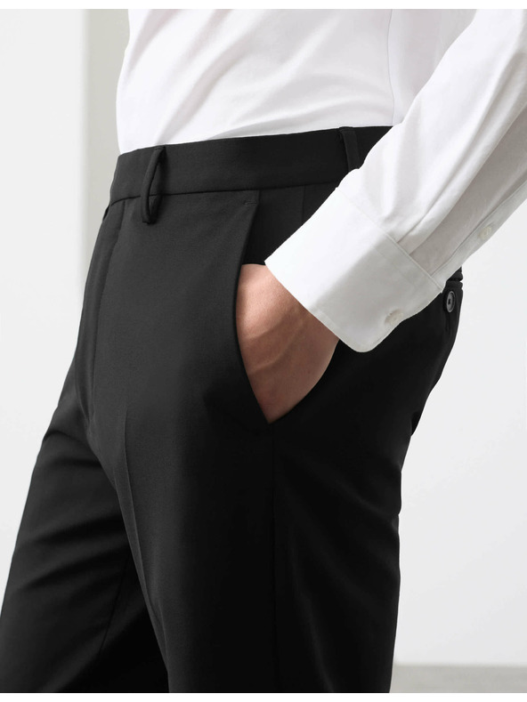 Marks & Spencer Enyhén szűkített nadrág, gyapjúkeverék Marks & Spencer