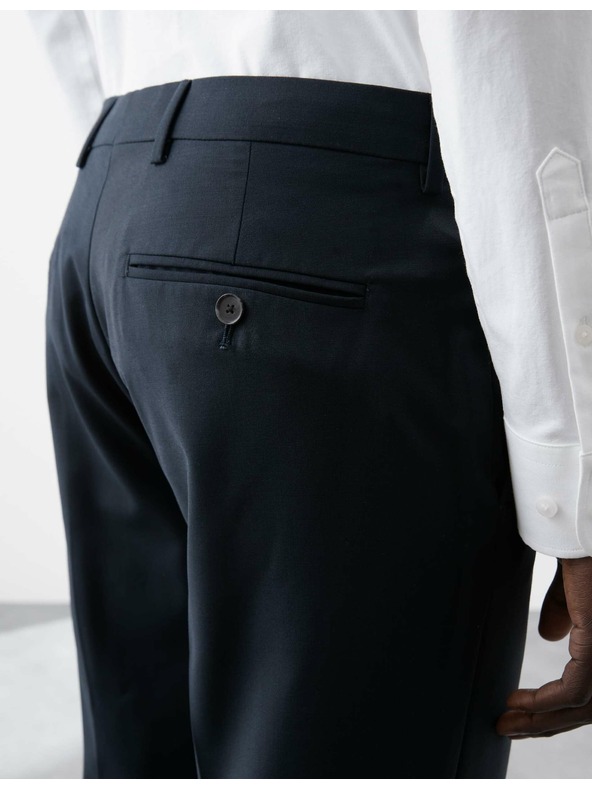 Marks & Spencer Enyhén szűkített nadrág, gyapjúkeverék Marks & Spencer