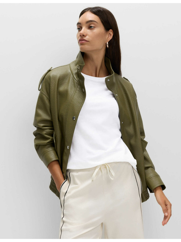 Marks & Spencer Marks & Spencer laza pamut és modál póló, fehér