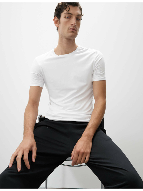 Marks & Spencer Supima® pamut keverékből készült tank top Marks & Spencer fehér