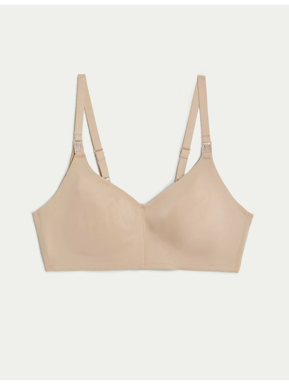 Marks & Spencer Marks & Spencer Flexifit™ bézs színű női merevítős szoptatós melltartó