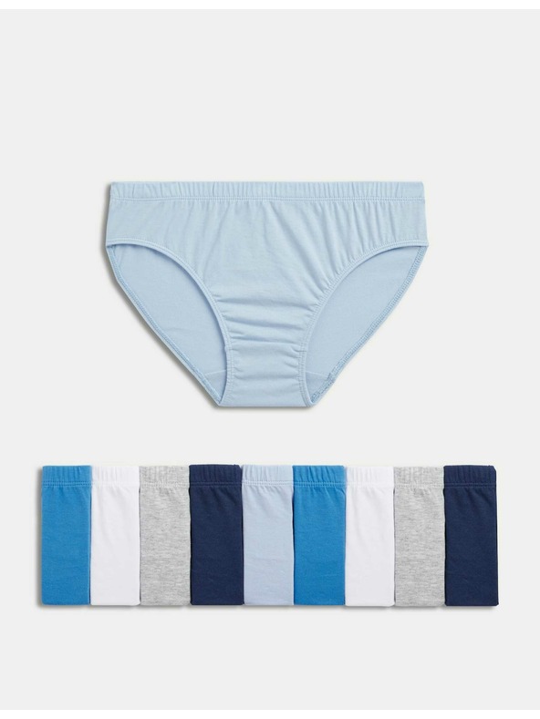 Marks & Spencer Tiszta pamut bugyi, 1 csomag (2-14 éves korig) Marks & Spencer