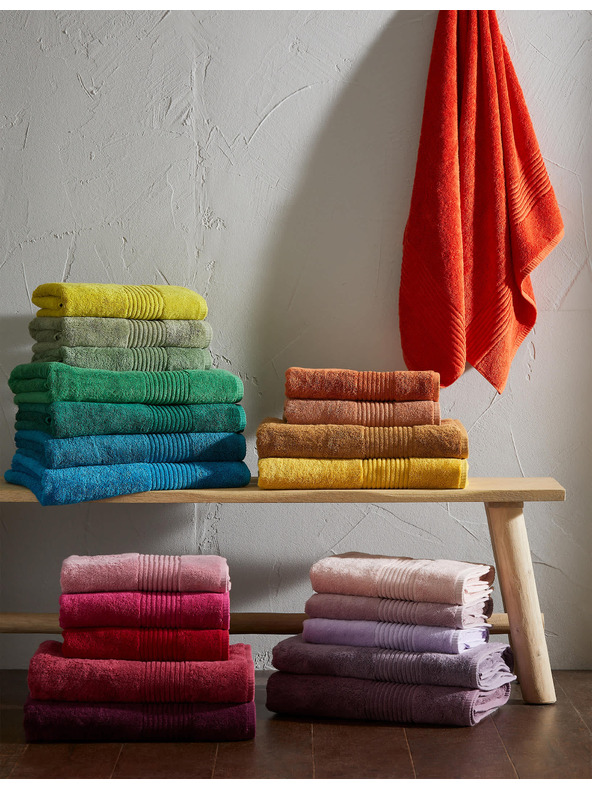 Marks & Spencer Luxus törölköző egyiptomi pamutból Marks & Spencer piros