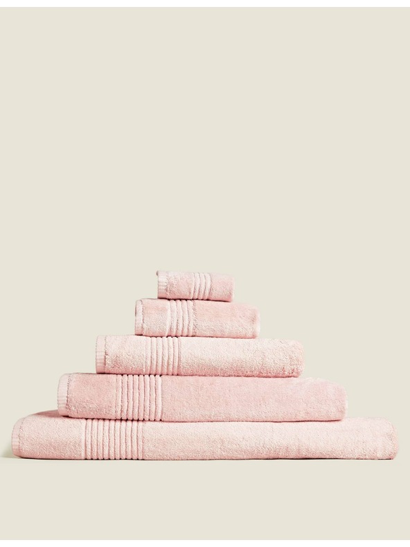 Marks & Spencer Luxus törölköző egyiptomi pamutból Marks & Spencer rózsaszín