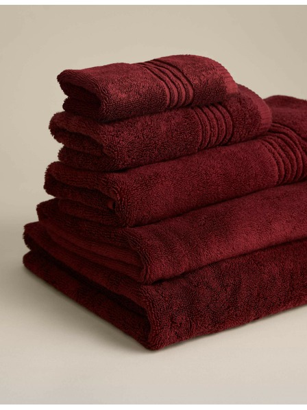Marks & Spencer Luxus törölköző egyiptomi pamutból Marks & Spencer piros