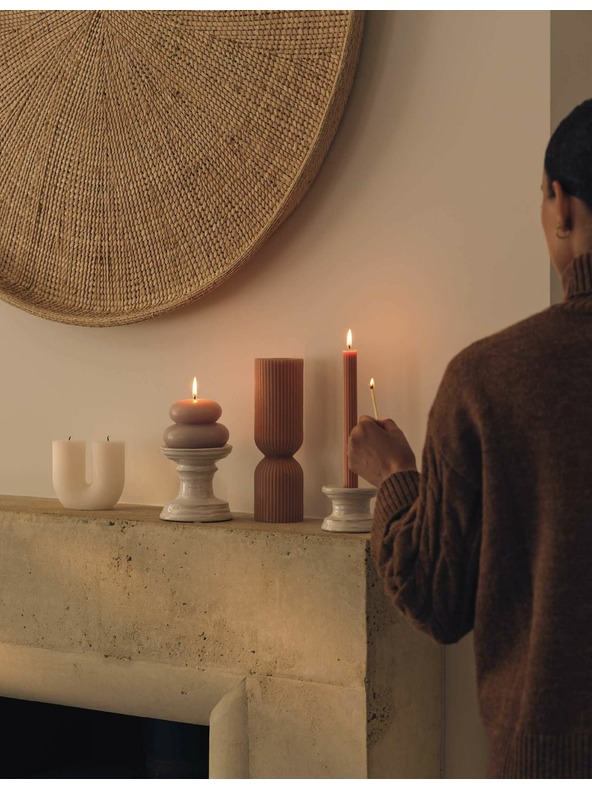 Marks & Spencer Marks & Spencer kerámia mécses fehér