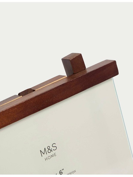 Marks & Spencer Marks & Spencer fa álló fényképkeret, 10 × 15 cm bézs