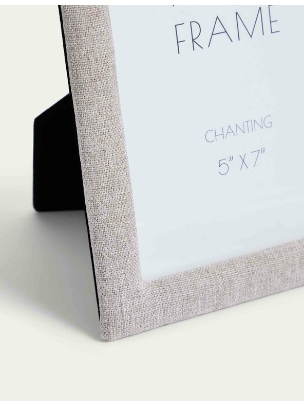 Marks & Spencer Marks & Spencer textil fényképkeret 10 x 15 cm szürke