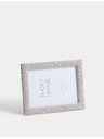 Marks & Spencer Marks & Spencer textil fényképkeret 10 x 15 cm szürke