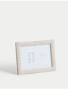 Marks & Spencer Marks & Spencer textil fényképkeret 10 x 15 cm sötétkék