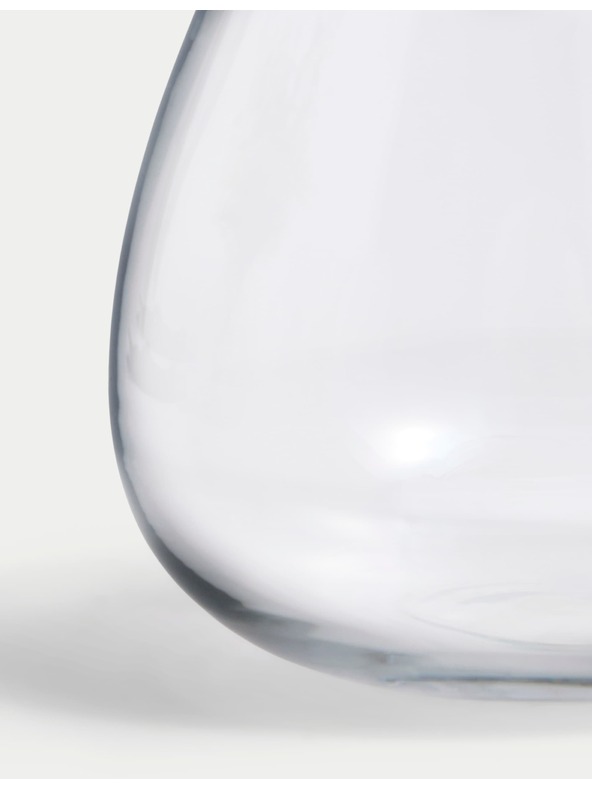 Marks & Spencer Kis üveg váza könny alakú Marks & Spencer bézs