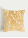 Marks & Spencer Marks & Spencer arany bársony díszpárna hímzött cseresznyevirágokkal
