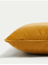 Marks & Spencer Bársony párnahuzat szegéllyel Marks & Spencer sárga