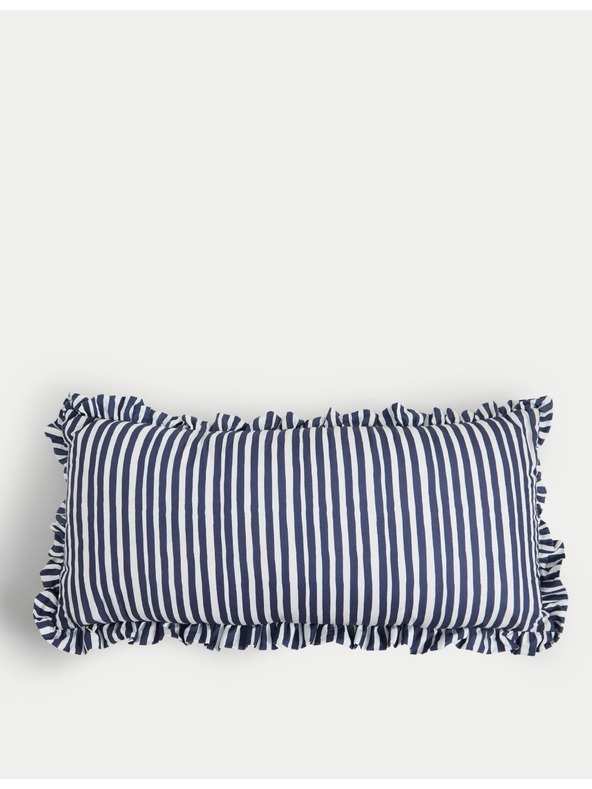 Marks & Spencer Csíkos párnahuzat magas pamuttartalommal Marks & Spencer zöld