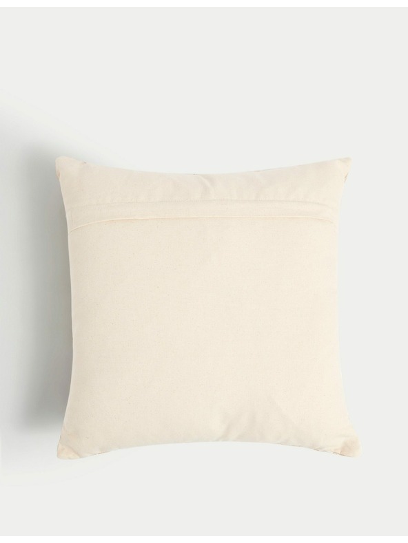 Marks & Spencer Hímzett párna 100% pamutból Marks & Spencer krém