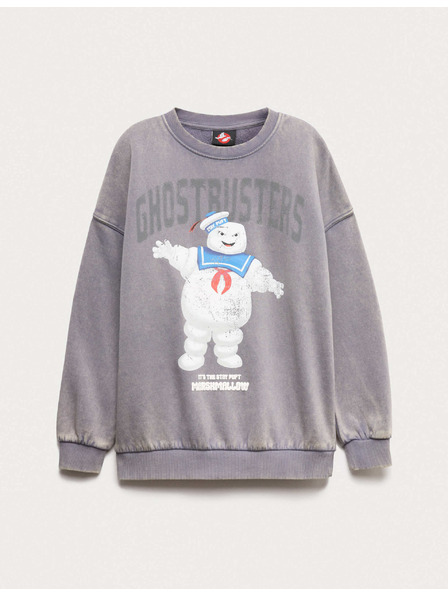 Marks & Spencer Ghostbuster mintás pulóver (6-16 éves) Marks & Spencer szürke