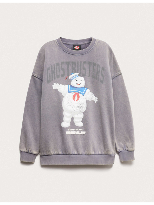 Marks & Spencer Ghostbuster mintás pulóver (6-16 éves) Marks & Spencer szürke