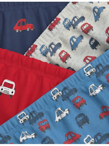 Marks & Spencer Autós mintás pamut alsónadrág, 7 db egy csomagban (2-8 éves) Marks & Spencer multicolor