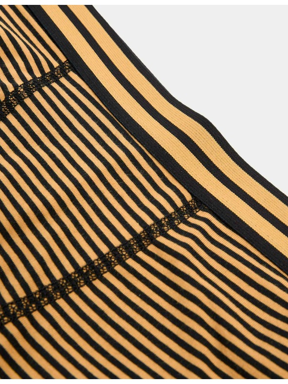 Marks & Spencer Csíkos, rugalmas derekú pamut alsónadrág, 5 db egy csomagban (5-16 éves) Marks & Spencer multicolor