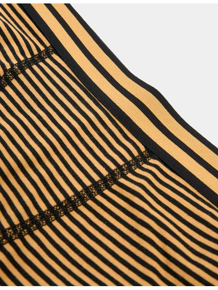 Marks & Spencer Csíkos, rugalmas derekú pamut alsónadrág, 5 db egy csomagban (5-16 éves) Marks & Spencer multicolor