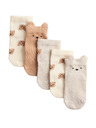 Marks & Spencer 5 páros Spencer Bear gyerek zokni magas pamuttartalommal (0–3 éves) Marks & Spencer többszínű