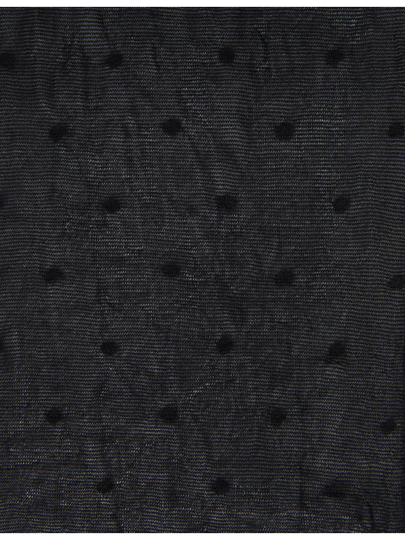 Marks & Spencer 2 darabos átlátszatlan pöttyös harisnya (2-14 éves) Marks & Spencer fekete