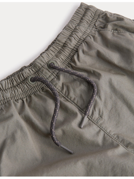 Marks & Spencer Zsebes pamut melegítőnadrág (2-8 éves) Marks & Spencer zöld