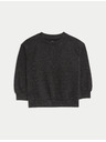 Marks & Spencer Magasabb pamuttartalmú szövött pulóver (2-8 éves) Marks & Spencer szürke