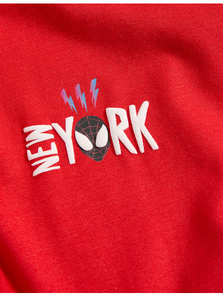 Marks & Spencer Pamut póló Spider-Man™ nyomattal (2–8 éves) Marks & Spencer piros