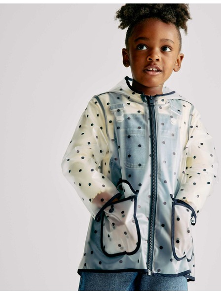 Marks & Spencer Pöttyös vízálló kabát (2–8 év) Marks & Spencer multicolor