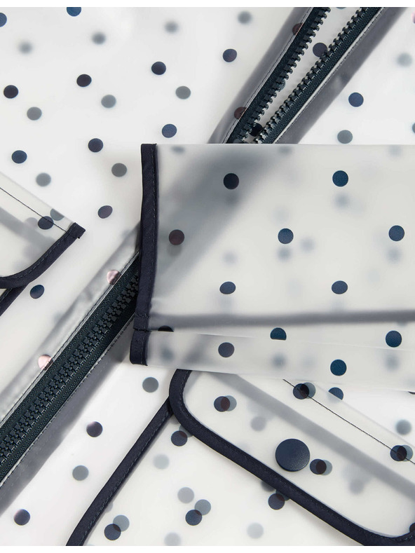 Marks & Spencer Pöttyös vízálló kabát (2–8 év) Marks & Spencer multicolor