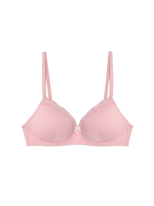 Marks & Spencer Csipkés Jasmine melltartó, teli kosaras, merevítő nélkül (A–E) Marks & Spencer rózsaszín