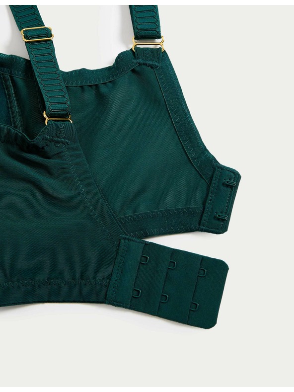 Marks & Spencer Csipkés csont nélküli melltartó karcsúsító hatással és Flexifit™ technológiával Marks & Spencer zöld