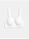 Marks & Spencer Sportovní hybridní hladká podprsenka se střední oporou (A–E) Marks & Spencer fehér