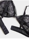 Marks & Spencer Monaco hímzett bralette merevítő nélkül (A-E) Marks & Spencer sötétkék