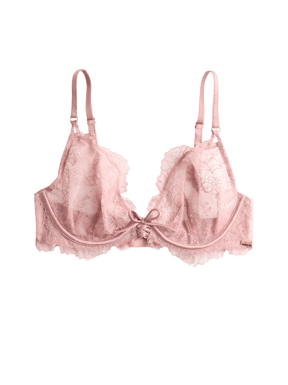 Marks & Spencer Csipke melltartó merevítővel Forget Me Not (A-E) Marks & Spencer barna