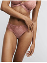 Marks & Spencer Nefelejcs csipke tanga Marks & Spencer barna